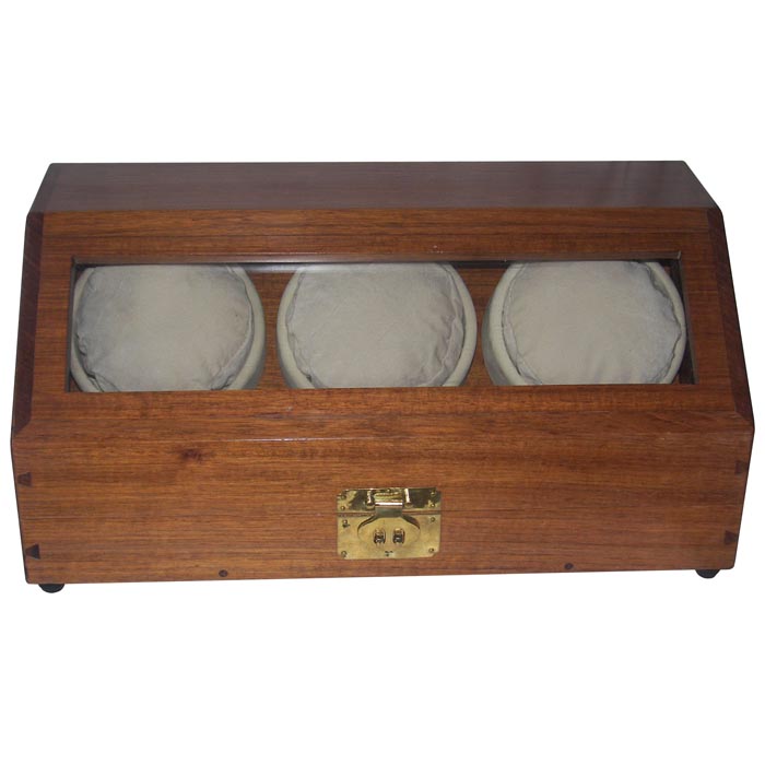 OEEA 3 or 6 Watch winder in rosewood with 8 watches storage