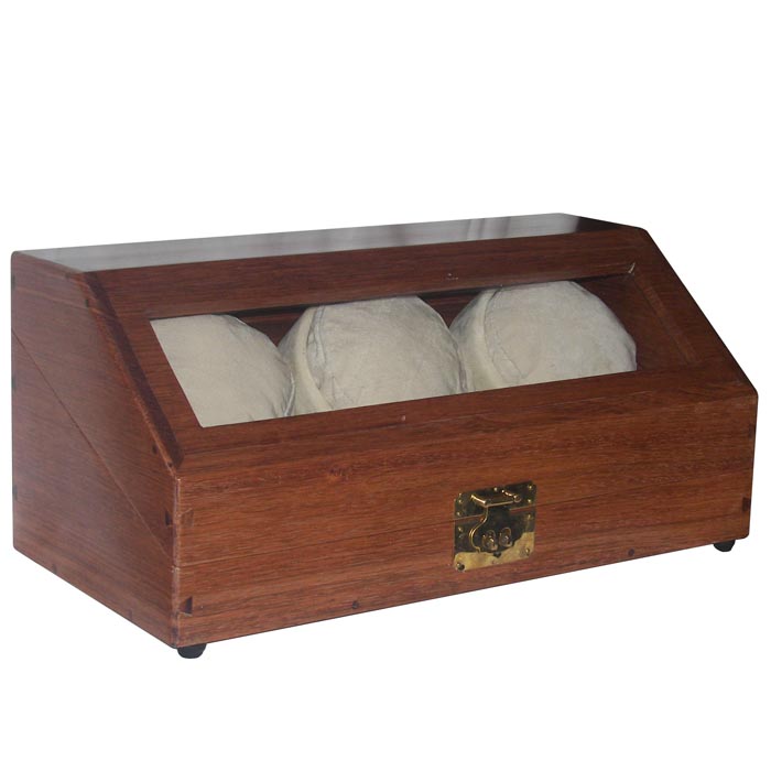 OEEA 3 or 6 Watch winder in rosewood with 8 watches storage