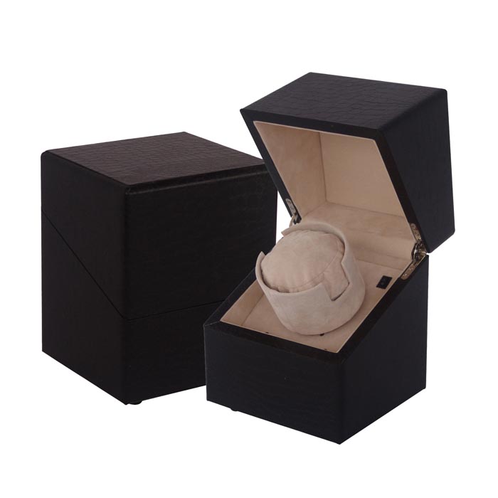 Leather single watch winder