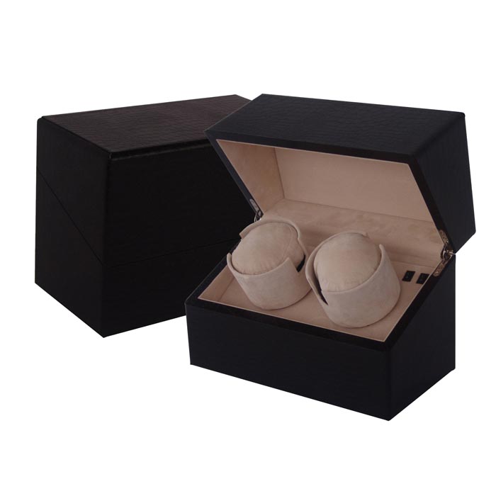 Leather Double watch winder