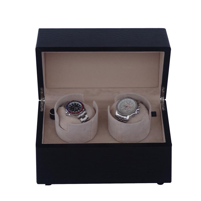 Leather Double watch winder