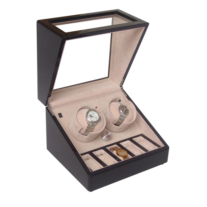 OEEA Double watch winder with watch case