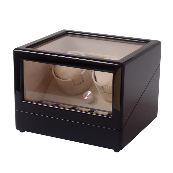 Double watch winder with watch case