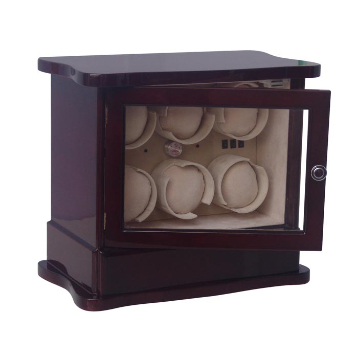 OEEA 6 watch winder with watch and jewely storge case