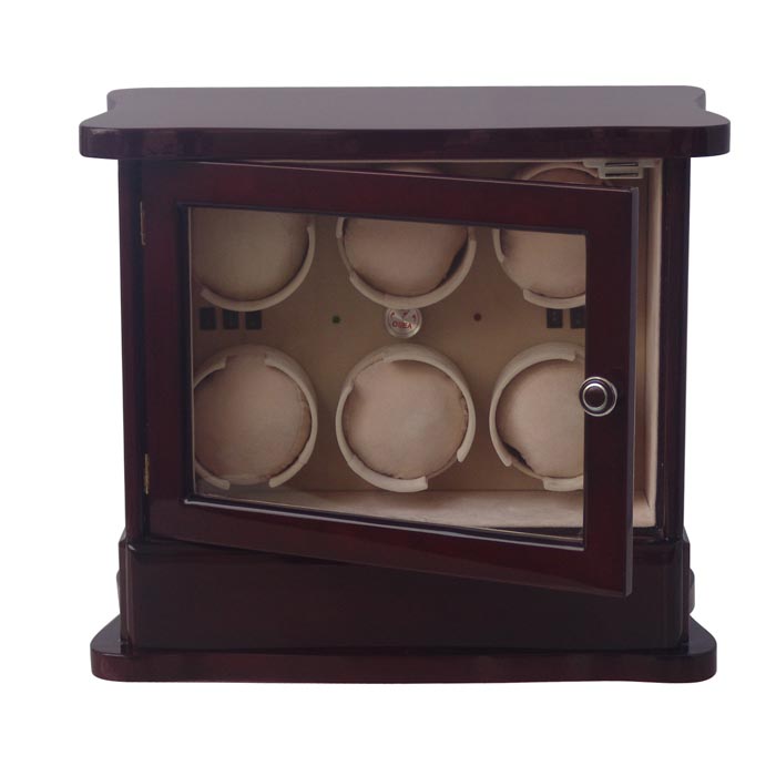 6 watch winder with watch and jewely storge case