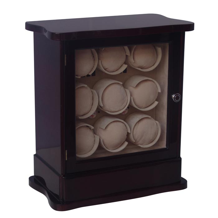 9 Watch winder with jewely and watch storge case