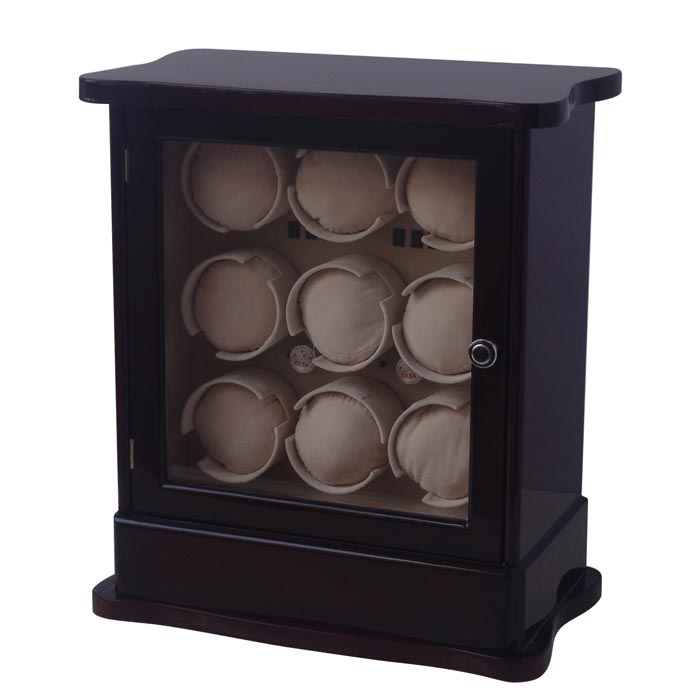 9 Watch winder with jewely and watch storge case