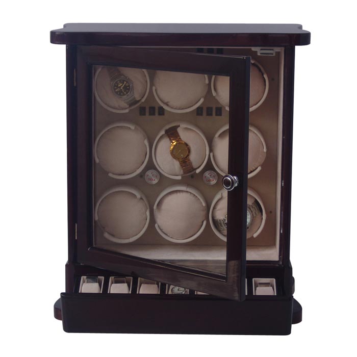 OEEA 9 Watch winder with jewely and watch storge case