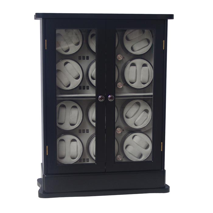 24 Watch winder with jewel and watch storge case