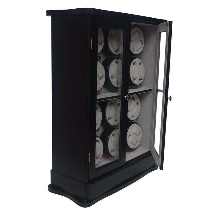 24 Watch winder with jewel and watch storge case