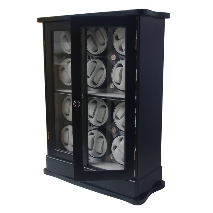 24 Watch winder with jewel and watch storge case