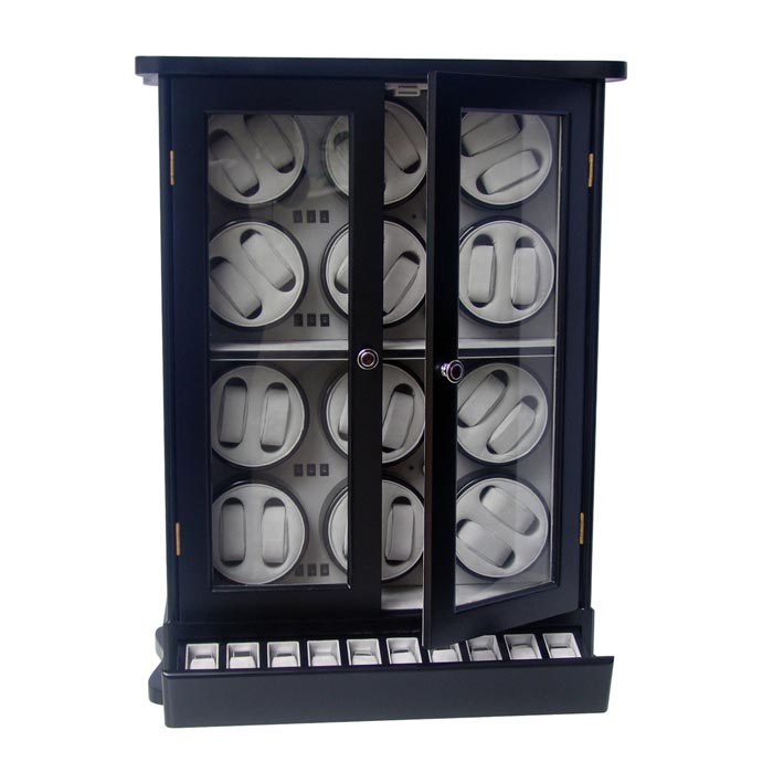 OEEA 24 Watch winder with jewel and watch storge case