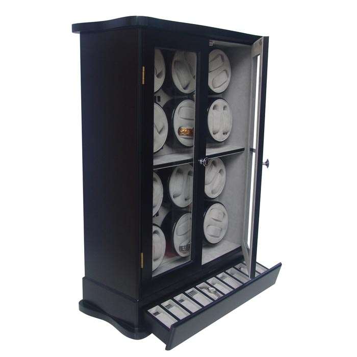 OEEA 24 Watch winder with jewel and watch storge case