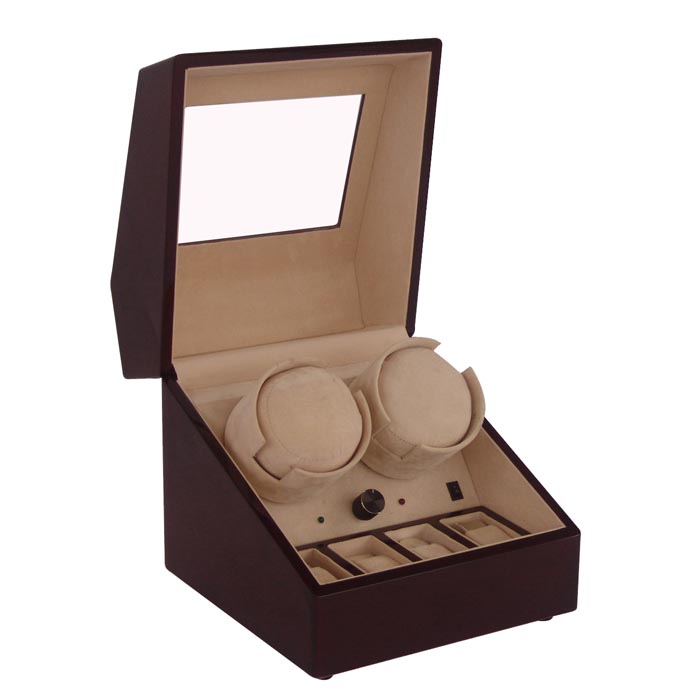 OEEA Double watch winder with 4 watch cases