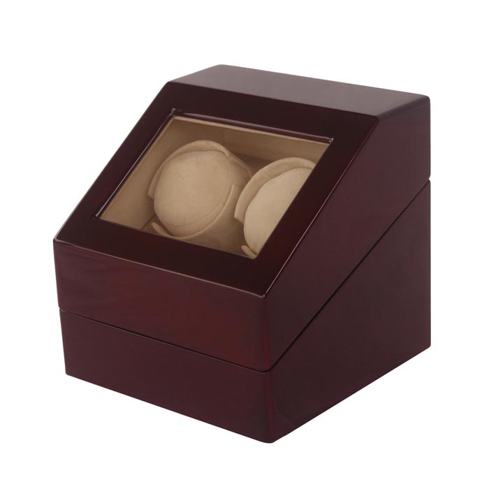 Double watch winder with 4 watch cases