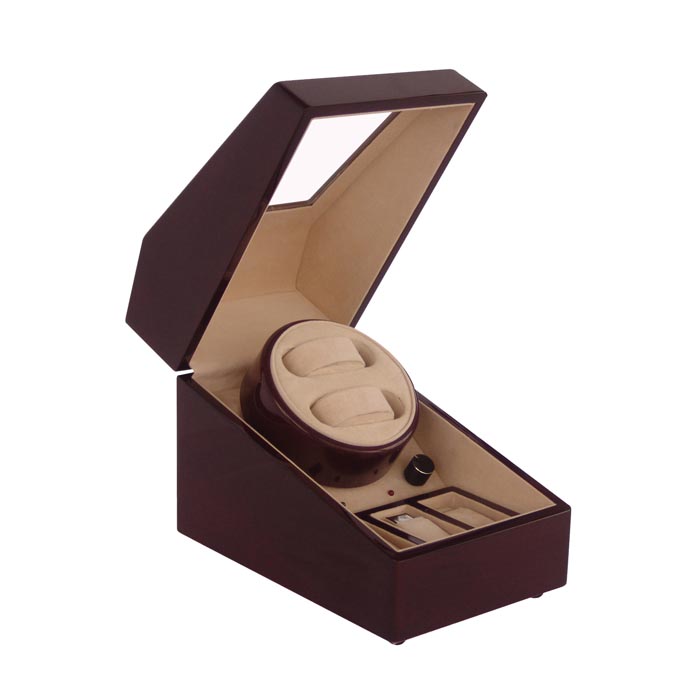 OEEA 2 watch winder with 3 watch case