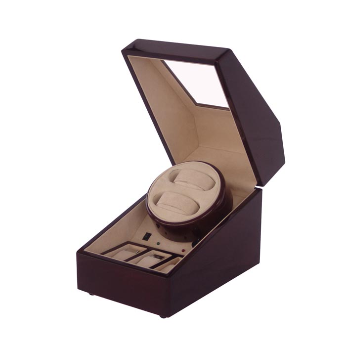 OEEA 2 watch winder with 3 watch case