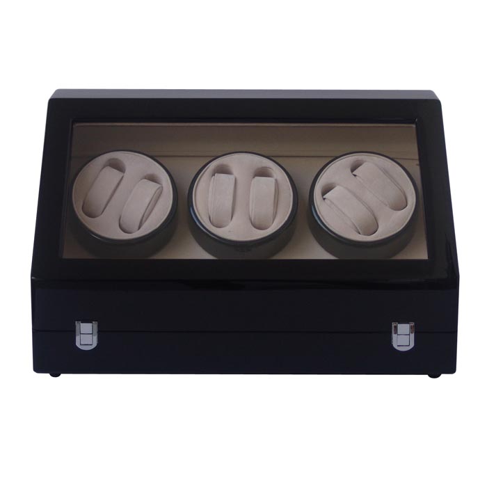 OEEA Six watch winders with 8 watch cases