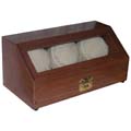 Triple watch winder in rosewood