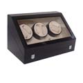 Wood automatic watch winder