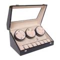 Wood automatic watch winder