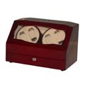 Wood automatic watch winder