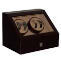 Wooden automatic watch winder