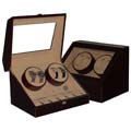 Wooden automatic watch winder